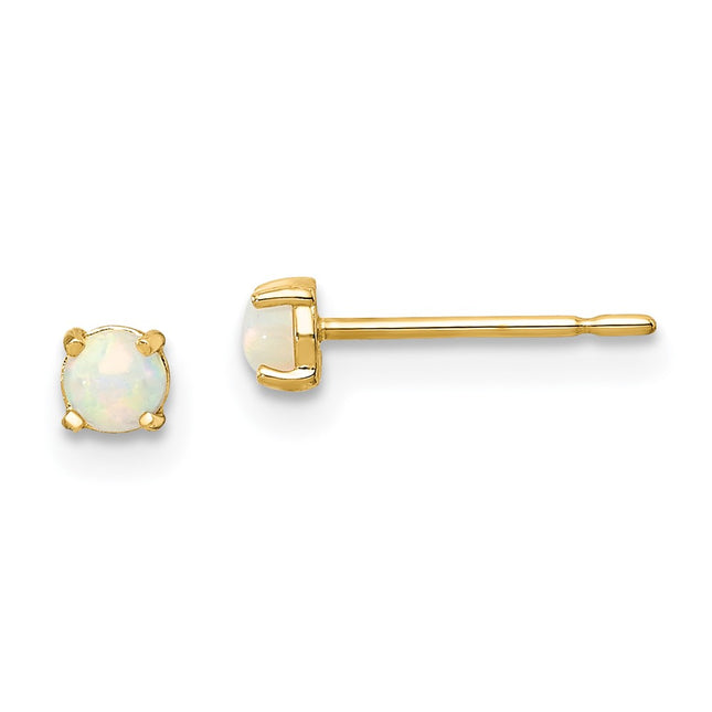 14k Yellow Gold Earrings Style SE2979 - Classique Jewelry Inc.
