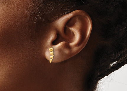 14k Yellow Gold Earrings Style SE2988 - Classique Jewelry Inc.