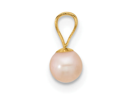 14k Yellow Gold Pendants Style SE3005PI - Classique Jewelry Inc.