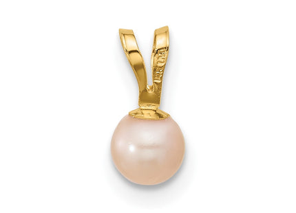 14k Yellow Gold Pendants Style SE3005PI - Classique Jewelry Inc.