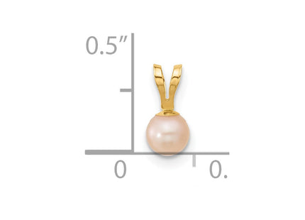 14k Yellow Gold Pendants Style SE3005PI - Classique Jewelry Inc.