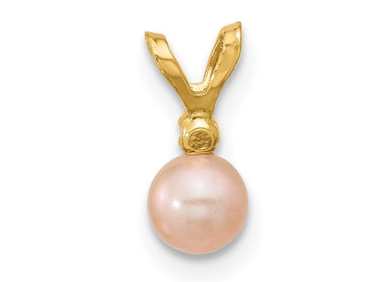 14k Yellow Gold Pendants Style SE3006PI - Classique Jewelry Inc.