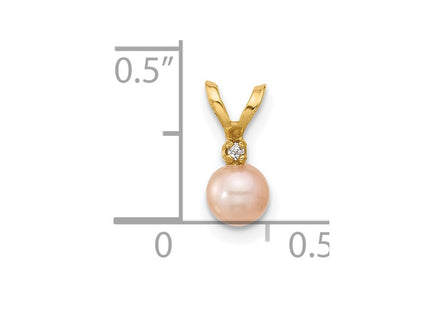 14k Yellow Gold Pendants Style SE3006PI - Classique Jewelry Inc.