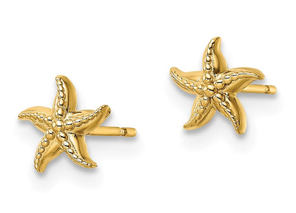 14k Yellow Gold Earrings Style SE3017 - Classique Jewelry Inc.