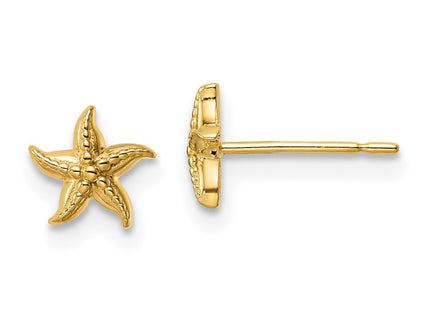 14k Yellow Gold Earrings Style SE3017 - Classique Jewelry Inc.