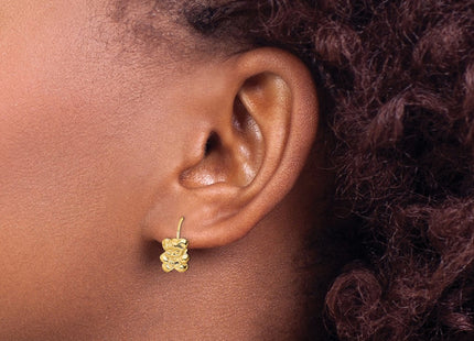 14k Yellow Gold Earrings Style SE3022 - Classique Jewelry Inc.