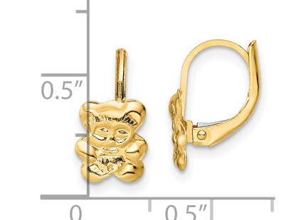 14k Yellow Gold Earrings Style SE3022 - Classique Jewelry Inc.