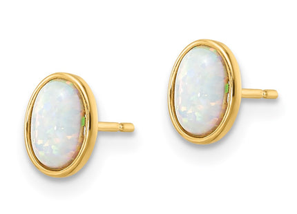 14k Yellow Gold Earrings Style SE3027 - Classique Jewelry Inc.