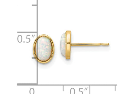 14k Yellow Gold Earrings Style SE3027 - Classique Jewelry Inc.