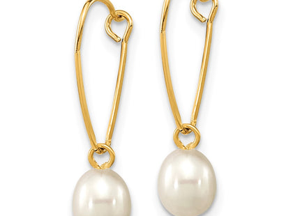 14k Yellow Gold Earrings Style SE3045 - Classique Jewelry Inc.