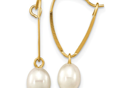 14k Yellow Gold Earrings Style SE3045 - Classique Jewelry Inc.