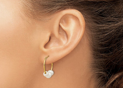14k Yellow Gold Earrings Style SE3046 - Classique Jewelry Inc.