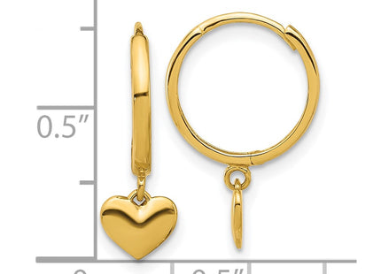 14k Yellow Gold Earrings Style SE3055 - Classique Jewelry Inc.