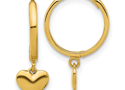 14k Yellow Gold Earrings Style SE3055 - Classique Jewelry Inc.