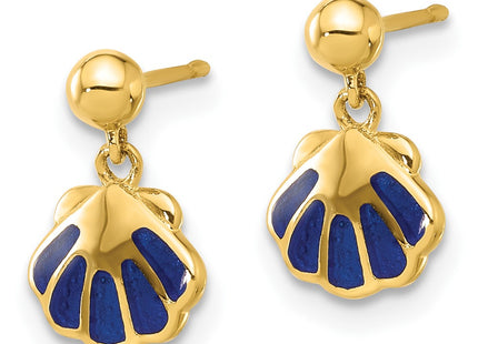 14k Yellow Gold Earrings Style SE3060 - Classique Jewelry Inc.