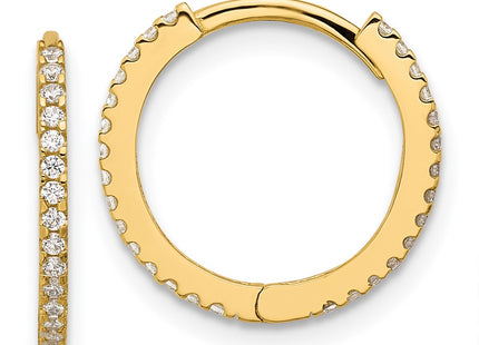 14k Yellow Gold Earrings Style SE3068 - Classique Jewelry Inc.