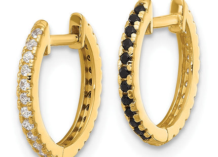 14k Yellow Gold Earrings Style SE3069 - Classique Jewelry Inc.