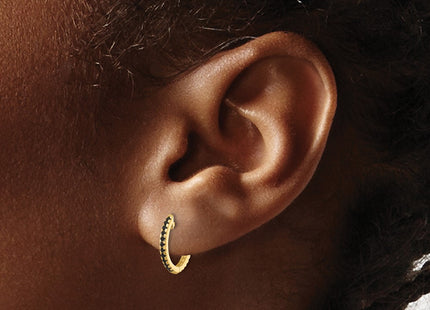 14k Yellow Gold Earrings Style SE3069 - Classique Jewelry Inc.