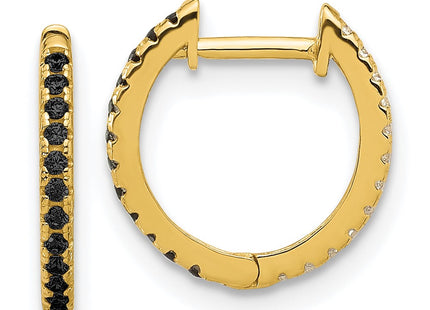 14k Yellow Gold Earrings Style SE3069 - Classique Jewelry Inc.