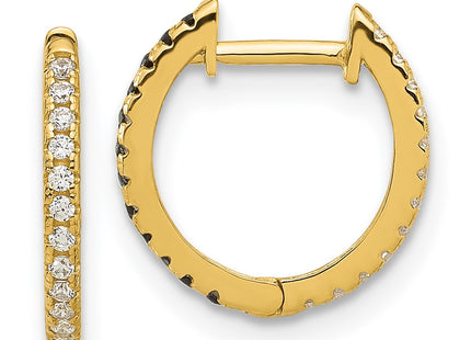 14k Yellow Gold Earrings Style SE3069 - Classique Jewelry Inc.