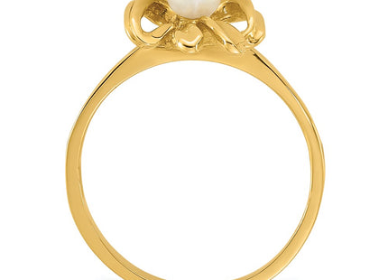 14k Yellow Gold Rings Style SE3079 - Classique Jewelry Inc.