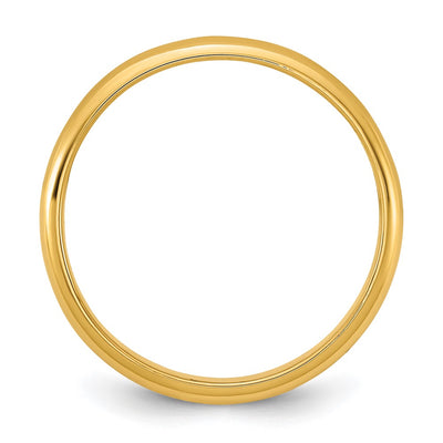 14K Madi K Polished Half Round Band Size 3 Baby / Children's Ring