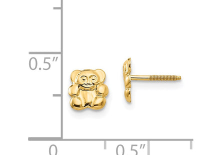 14k Yellow Gold Earrings Style SE314 - Classique Jewelry Inc.