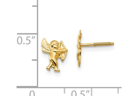 14k Yellow Gold Earrings Style SE320 - Classique Jewelry Inc.
