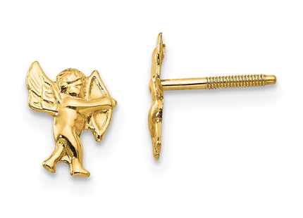 14k Yellow Gold Earrings Style SE320 - Classique Jewelry Inc.