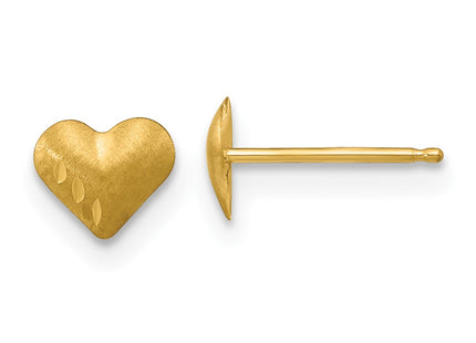 14k Yellow Gold Earrings Style SE329 - Classique Jewelry Inc.