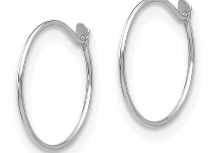 14k White Gold Earrings Style SE337 - Classique Jewelry Inc.