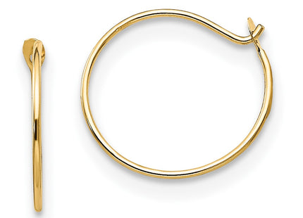 14k Yellow Gold Earrings Style SE338 - Classique Jewelry Inc.