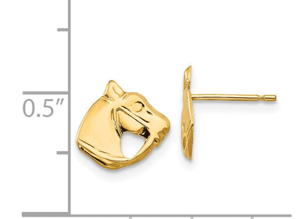 14k Yellow Gold Earrings Style SE353 - Classique Jewelry Inc.