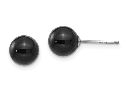 14k White Gold Earrings Style SE370 - Classique Jewelry Inc.