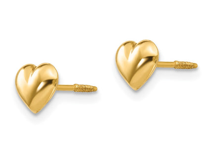 14k Yellow Gold Earrings Style SE434 - Classique Jewelry Inc.