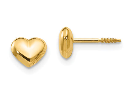 14k Yellow Gold Earrings Style SE434 - Classique Jewelry Inc.