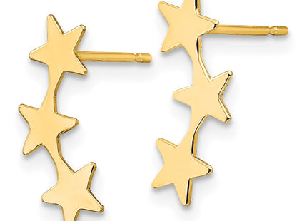 14k Yellow Gold Earrings Style SE457 - Classique Jewelry Inc.