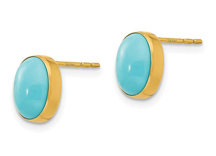 14k Yellow Gold Earrings Style SE649 - Classique Jewelry Inc.