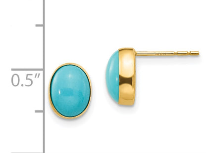 14k Yellow Gold Earrings Style SE649 - Classique Jewelry Inc.