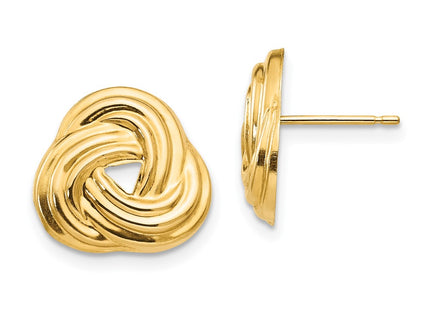 14k Yellow Gold Earrings Style SE710 - Classique Jewelry Inc.