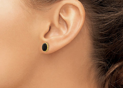 14k Yellow Gold Earrings Style SE820 - Classique Jewelry Inc.