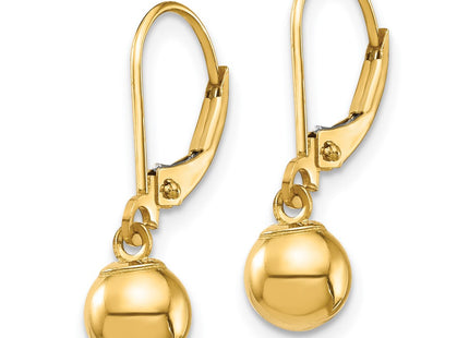 14k Yellow Gold Earrings Style SE952 - Classique Jewelry Inc.