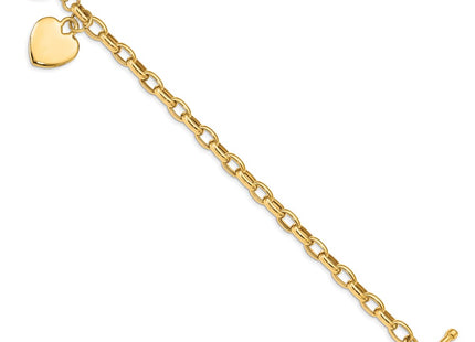 14k Yellow Gold Chain Bracelets Style SF153 - Classique Jewelry Inc.