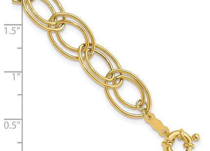 14k Yellow Gold Bracelets Style SF1550 - Classique Jewelry Inc.