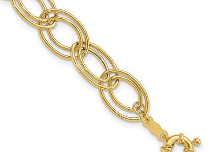 14k Yellow Gold Bracelets Style SF1550 - Classique Jewelry Inc.