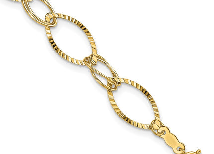 14k Yellow Gold Bracelets Style SF1556 - Classique Jewelry Inc.