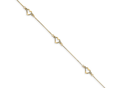 14k Yellow Gold Bracelets Style SF1578 - Classique Jewelry Inc.