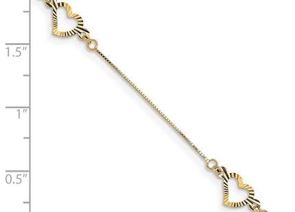 14k Yellow Gold Bracelets Style SF1578 - Classique Jewelry Inc.