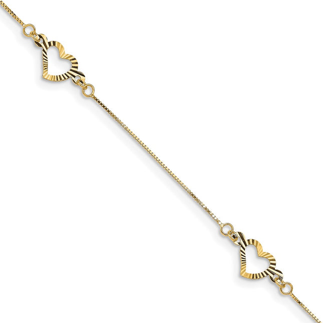 14k Yellow Gold Bracelets Style SF1578 - Classique Jewelry Inc.