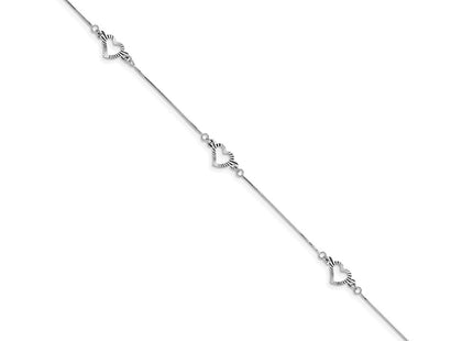 14k White Gold Bracelets Style SF1578W - Classique Jewelry Inc.